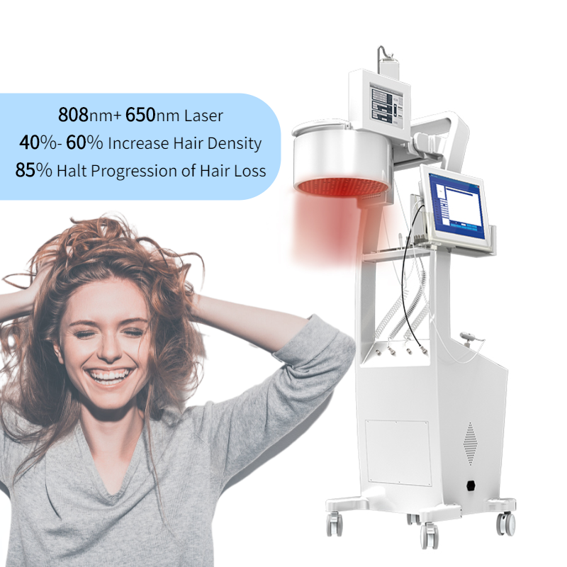 Cheap price Hair Restoration Treatment - 808nm laser 650nm laser hair loss treatment machine with LLLT technology – Sano