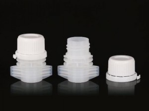 ST036 20mm single card easy to tear self-standing bag seal hand twist cap Plastic nozzle cap can be customized