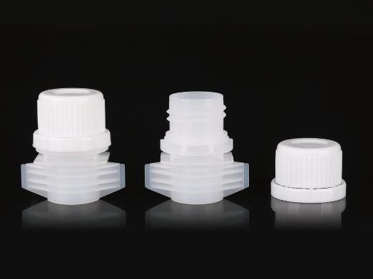 ST035 20mm single card self-standing bag seal hand twist cap Plastic nozzle tube cap can be customized
