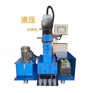 Shear and end welding machine