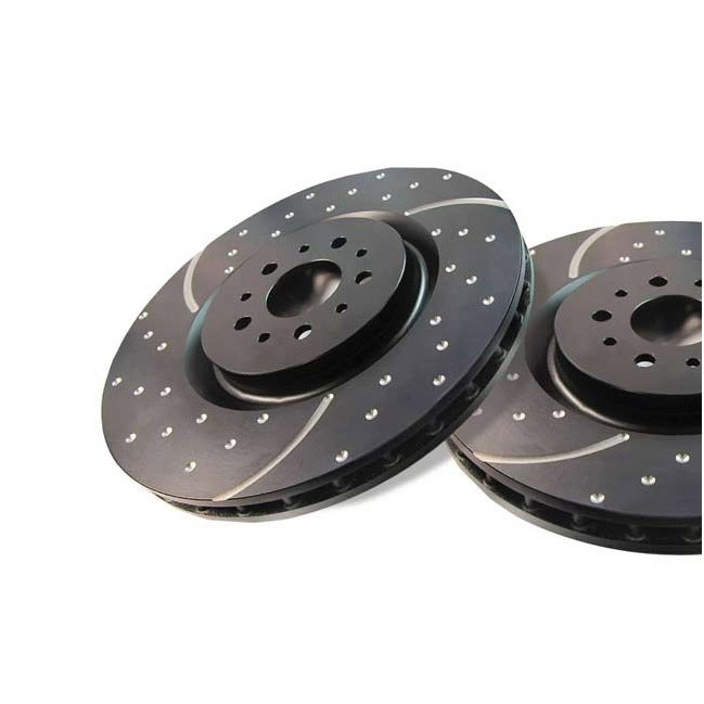 Painted & Drilled & Slotted Brake disc Featured Image