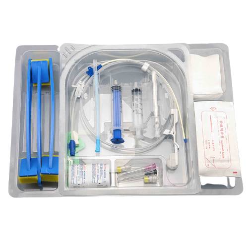 Manufacturer of Self Occluding Iv Catheter - Central venous catheter pack (for dialysis) – Sanxin