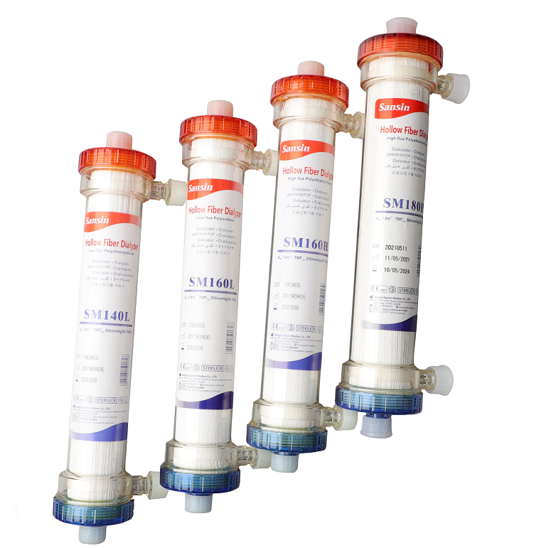 China Manufacturer for Homeopathic Blood Purifier - Disposable Medical High Quality Hemodialysis Dialyzer – Sanxin