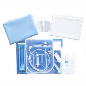 Factory Free sample Central Iv Catheter - Central venous catheter pack – Sanxin