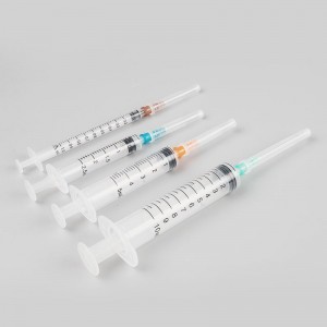 Luer Lock or Luer Slip Medical Disposable Syringe