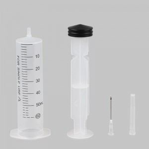 Sterile Medical Auto-Disable Syringe for Single Use with CE