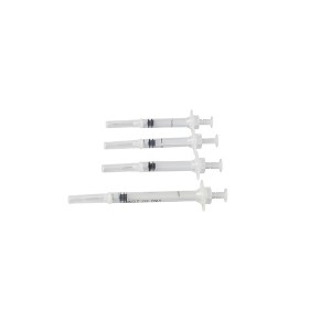 Medical sterilized of fixed dose syringes for single use