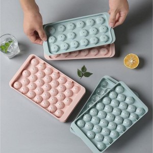 Food Grade Stackable Plastic Ice Sphere Tray