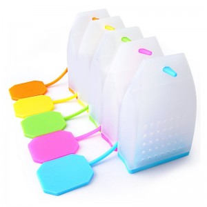 Eco-Friendly Reusable Silicone Tea Bag Set
