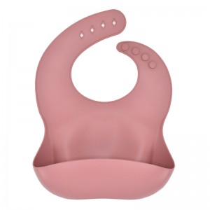 Silicone Baby Bibs Adjustable Fit Waterproof Bibs