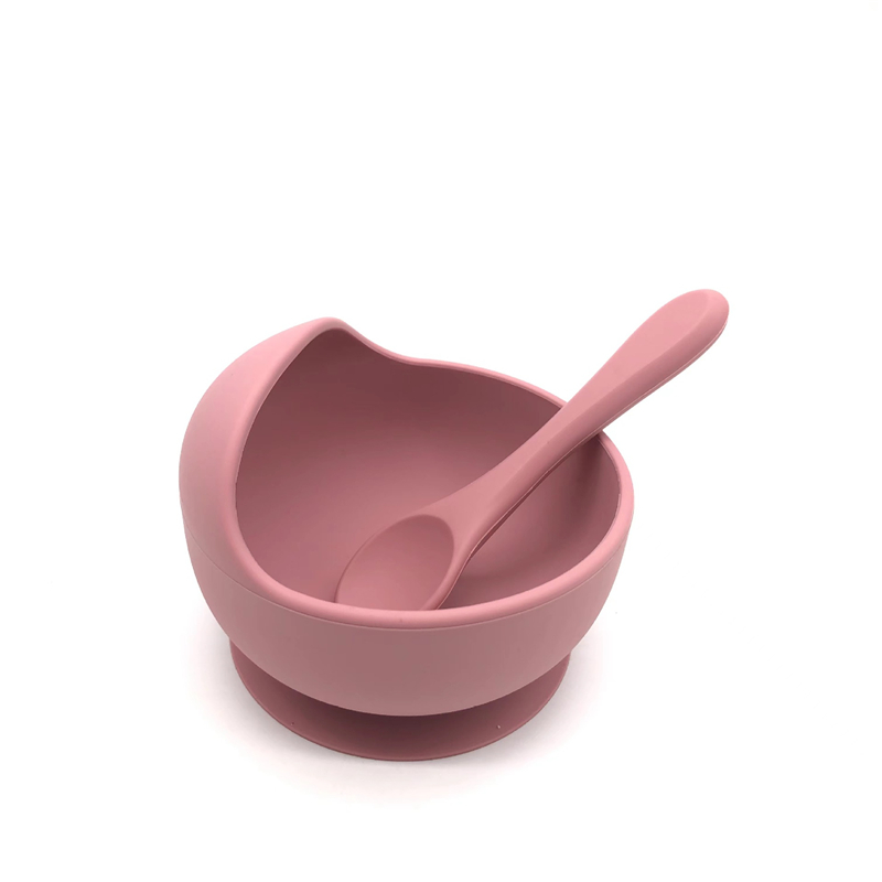 Silicone Baby Bowls with Suction Set Baby Bowls and Spoons Soft