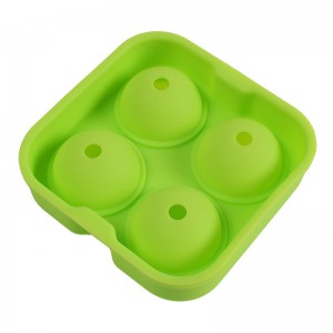 I-Silicone Ice Ball Tray Round Sphere Ice Mold