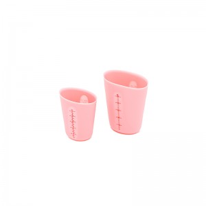 Silicone Travel Cups with Volume of 200Ml and 500Ml