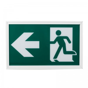 CSA Listed Steel Running Man Fire Emergency Exit Sign Made In China