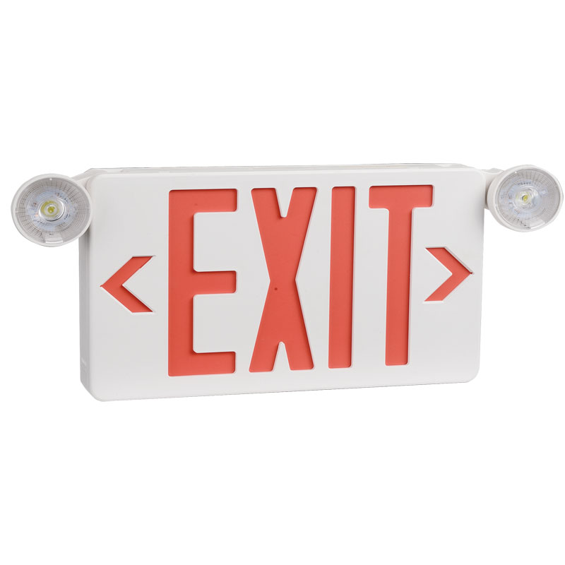 Bottom price Exit Sign Light - LED Emergency Exit Light Combo Popular In America – SASELUX