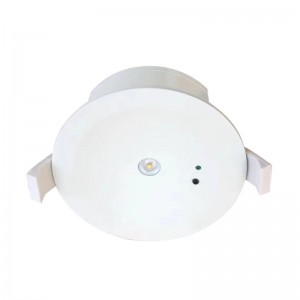 3W Recessed LED Emergency Downlight With Integral Converter