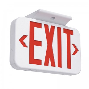 Europe style for Green Led Exit Sign - US Standard Commercial LED Emergency Exit Sign Lighting – SASELUX