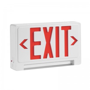 LED Emergency Exit Light Combo