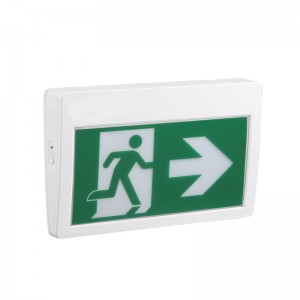 Excellent quality China CSA Listed Rechargeable Running Man Exit Sign LED Emergency Fixture