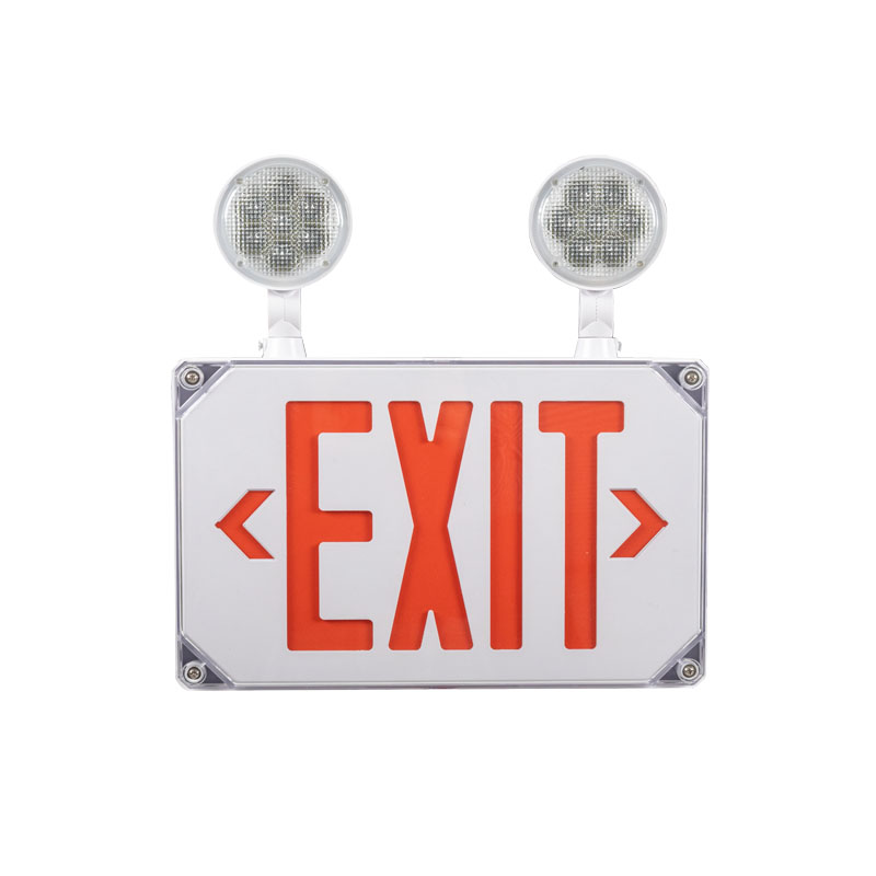 IP65 Wet Location Combo Emergency Exit Light For America