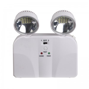 Hot Selling Ceiling Mounted LED Emergency Light Twin Lamps