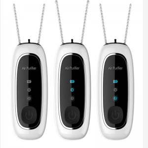 Wearable Air Purifier Necklace Air Freshener On Neck