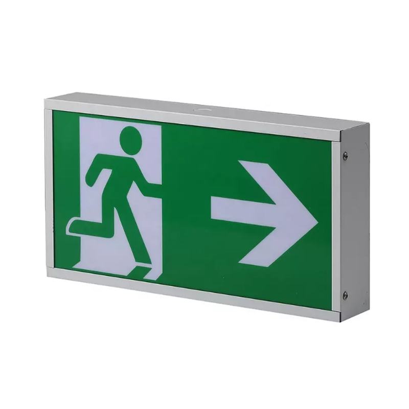 OEM/ODM Supplier Wifi Co & Smoke Alarm - CSA Listed Steel Running Man Fire Emergency Exit Sign Metal Exit Combo Made In China – SASELUX