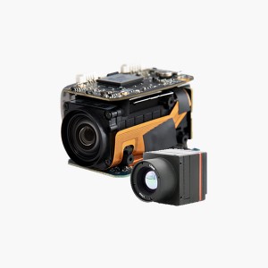 8MP 3x Zoom Visible and 12um 640*512 Thermal dual-sensor EOIR Camera Module