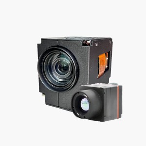 8MP 10x Zoom Visible and 12um 640*512 Thermal dual-sensor EOIR Camera Module