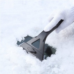 Adjustable TPE Scraper Small Snow Shovel 4107C