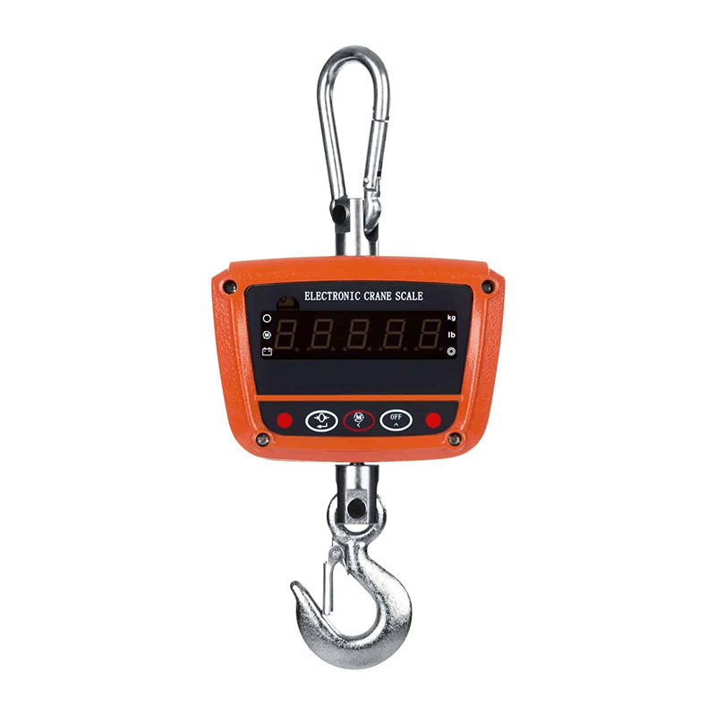 Wholesale 300kg Digital LED Hanging Scale Portable Mini Crane Scale 3600mAh  Rechargeable Industrial Hook Scales Manufacturer and Supplier
