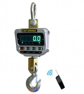 Digital Crane Scale with Green LED display capapcity from 600kg to 15 000kg