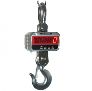 Heavy Duty Crane Scale with LED display and quick-replaceable Battery