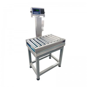 Online weighing packaging detection alarm printing roller scale
