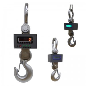 Heavy Duty Hanging Scale dual screen Capacity upto to 50 ton crane scale