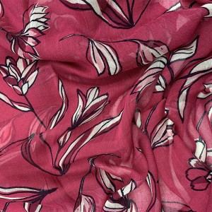 Women Square Shawl 90% Modal 10% Silk Blended Fashion Winter Warm Printed Scarf