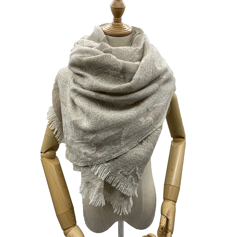cashmere scarf women 90*200cm Long warm multicolor Jacquard scarf Winter Shawls Featured Image