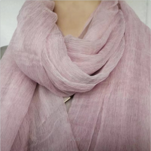 Mulberry silk chiffon georgette crepe hang dyed big size long custom silk scarves for women