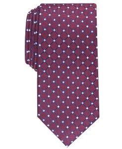 China OEM Presidential Neckties Supplier –  Woven Micro Fiber Polyester Necktie Small Dots with Check Rich Color  – Fuside