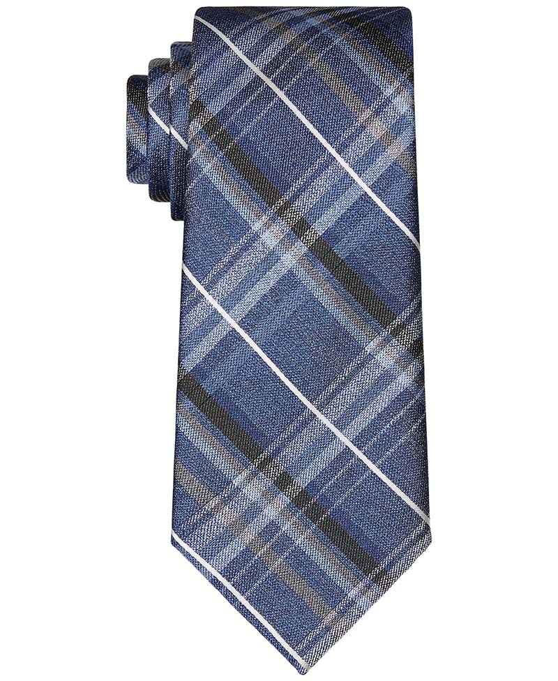 China OEM Modern Neckties Supplier –  Herrenmode Polyester Jacuqard Check Krawatte  – Fuside