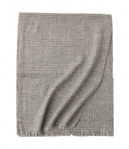 custom logo houndstooth 6.9% silk 51.1% cashmere 42% wool scarf winter women luxury fashion tartan scarves stoles