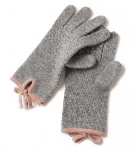 ladies full finger custom cute fashion thermal cashmere gloves warm winter fashion luxury hand knitted gloves for women