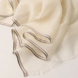200s thin style luxury soft women winter 100% cashmere scarves stoles custom logo neck warmer cashmere scarf shawl