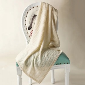 autumn winter 100% cashmere baby blanket bed sofa luxury soft comfortable skin friendly newborn knitted wearable thows