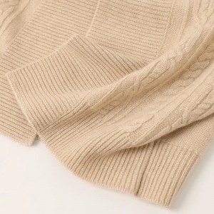 natural color cable knitted plus size women’s sweater cardigan women ladies girls jumper winter oversize cashmere coat