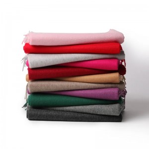 luxury men 50% wool 50% cashmere scarves shawl custom fashion luxury winter scarf for women