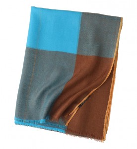 OEM & ODM winter houndstooth 100% cashmere scarves shawl custom thin style women fashion luxury neck warm pashmina scarf stoles 2 buyers