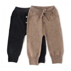 Winter factory wholesale 2021 children’s pants fashion button sports Pants For Kid Boy