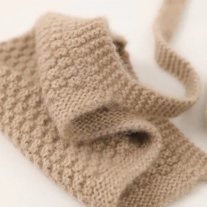 skin friendly soft kids pure cashmere winter beanie hat custom designer soft lovely baby knitted cashmere beanie cap