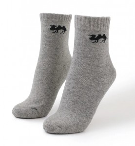 custom designer design men winter socks animal jacquard knitted indoor warm slouch ankle cashmere socks
